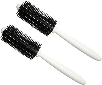 MICLAC Professional Adding Volume round comb soft | soft roumd comb Curling 2PCS