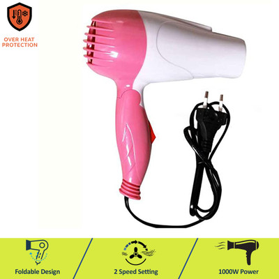 SARJU YU-7866 Hair Dryer(1000 W, PNIK)