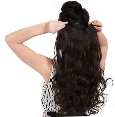 9Joy air Extensions And Wigs Women's Brown Curly/Wavy  Extensions Hair Extension