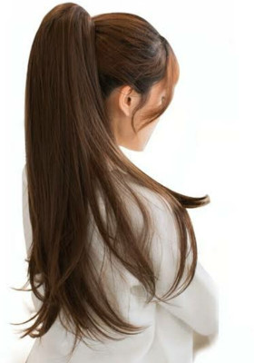 Rizi BEAUTIFUL INSTANT HAIR STYLE ACCESSORY maya57a Braid Extension(Brown)