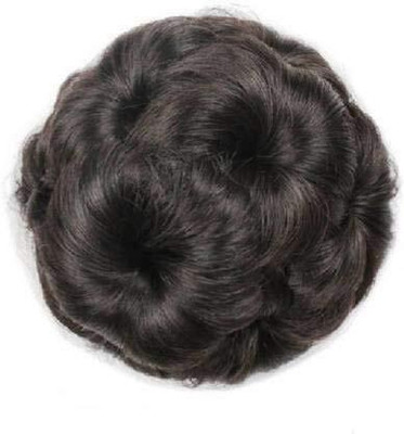 DreamExim (Set of 1) Women's  Juda Bun With Artificial Synthetic  Extension Hair Extension