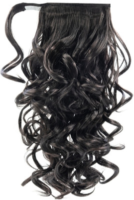 JustClipIt Zoe: Soft Curl Pony (Dark Brown - Medium) Hair Extension