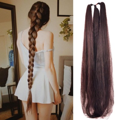 iFkart ( India Fashion kart ) Good Look Women Brown Choti  extensions 26 inch Hair Extension