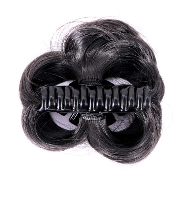 navjai Artificial  Juda Bun with Stone Juda Clutcher for Girls & Womens Hair Extension