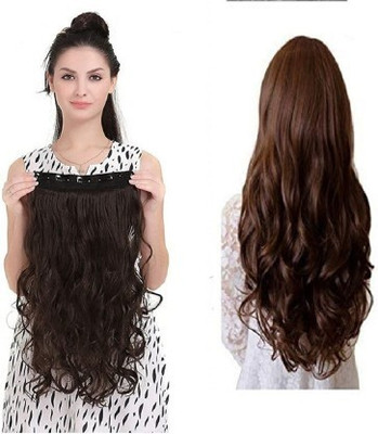 A H S Natural Curly / Wavy Extensions Hair Extension