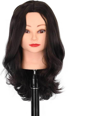 Alizz Full Head Cover Women's Girl's Natural Looking Wig Brown/Black as per Image109a Hair Extension