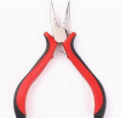 GROWTH Micro Ring Beads  Extension Pliers Loop Hook Curved Nose Tool Kit for I tip Hair Extension
