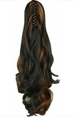 Blushia Clutcher Based Golden Highlight Step Cutting Hair Extension