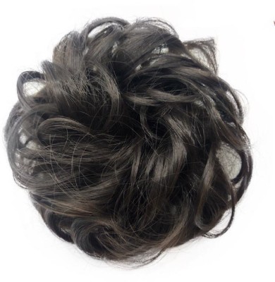 HAVEREAM stylish women hair brown ruffle bun extension Hair Extension