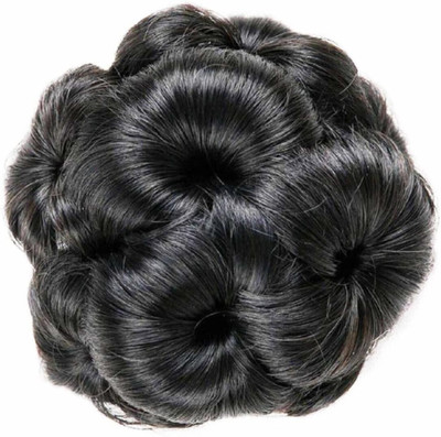 Kriti Stone Clutcher  Bun Extension Juda Accessories For Women Brown Pack Of 1 Hair Extension