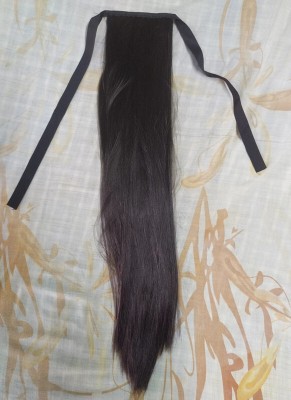 Alizz Natural looks brown wrap around pony tail a48a Hair Extension