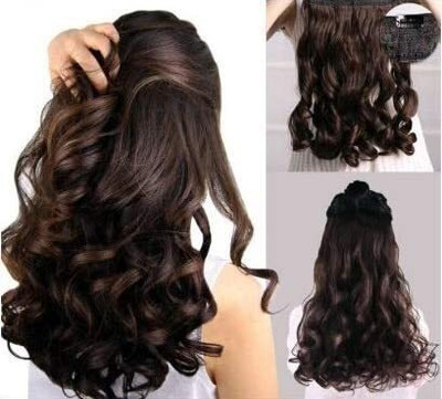Getvock clip in curly brown Hair Extension