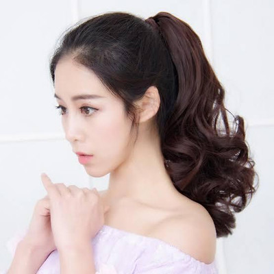 Rizi Glamorous out curl step cut hair Add volume length maya34a Hair Extension