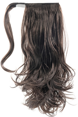 JustClipIt Isabelle: Wavy Pony (Natural Brown - Medium) Hair Extension