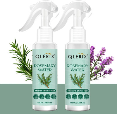 QLERIX Rosemary water Spray Mist Combo for Hair Regrowth and hairfall Control Spray(2 Items in the set)