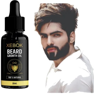 Xebok Argan Oil Beard Oil - Softens and Conditions Beard Nourishes and Softens Beard Hair Oil(30 ml)