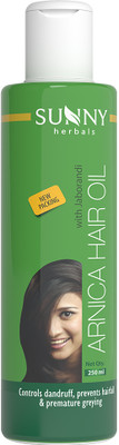 Sunny Herbals Arnica Hair Oil with Jaborandi Hair Oil(250 ml)