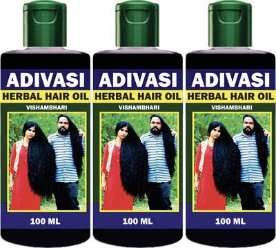 Adivasi Kasturi Herbal Oil for Hair Fall Control and Baldness  Hair Oil(301 ml)