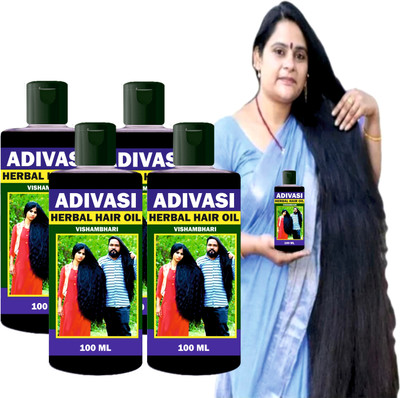 Adivasi Medicine All Type of Hair Problem Herbal Growth Hair Oil(400 ml)