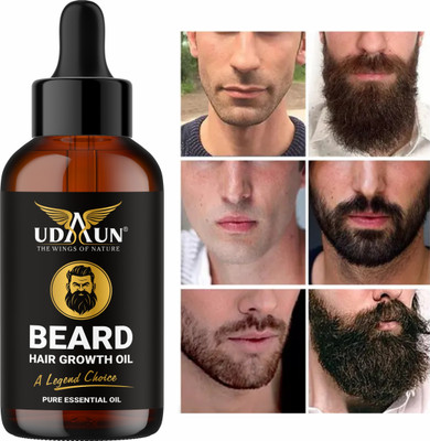 Udaun Beard Oil with Essential Oils | Grow Thick and Fuller Beard  Hair Oil(30 ml)