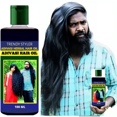 Trendy styler Adivasi hair care Adivasi Best hair growth oil 100ML Hair Oil(100 ml)