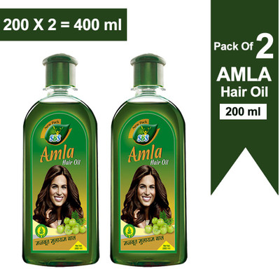 SBS Herbal� Amla Hair Oil (200 ml) - Pure Indian Gooseberry Oil, Non-Sticky & Non-Greasy Hair Oil(200 ml)