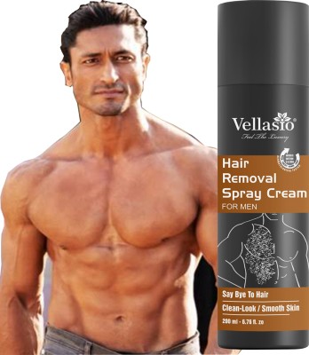 vellasio Painless Body Hair Removal Spray Cream - For Chest, Back, Legs & Under Arms Spray(200 ml)