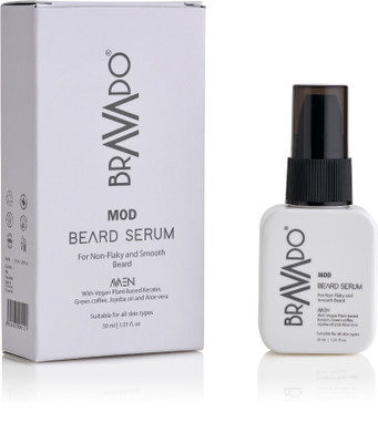 Bravado MOD Beard Serum - for Soften, Thicker & Stronger Beard growth(30 ml)
