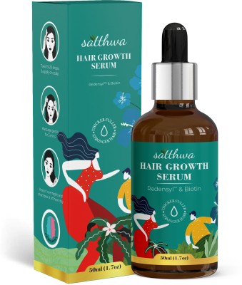 Satthwa Hair Growth Serum with Redensyl & Biotin - Thicker & Fuller(50 ml)