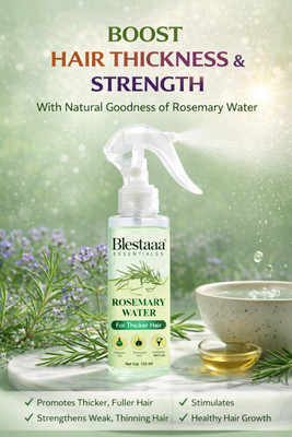 blestaaa essentialss Rosemary Water | Rosemary water for hair | Hair Spray for Regrowth (100 ml)(100 ml)