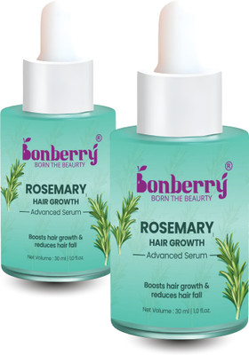 Bonberry Rosemary Advanced Hair Growth Serum with 3% Redensyl, 4% AnaGain, 3% Baicapill(60 ml)