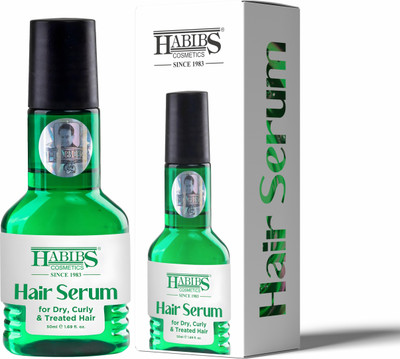 Habibs Professional Hair Serum for Dry Curly Frizzy Deep Smoothening For Women & Men(50 ml)