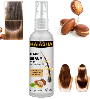 KAIASHA Hair Serum with Moroccan Argan oil serum All Hair Types Natural Argan Oil Hair Oil(100 g)