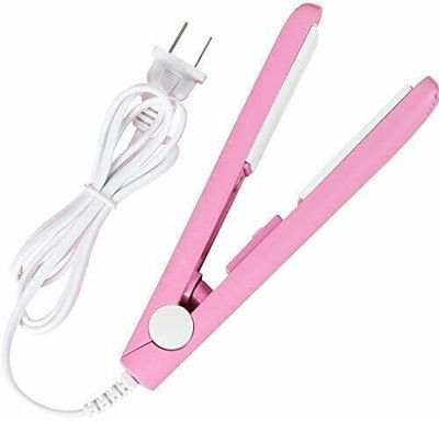 HARIJI mini hair straightener Multi Functional Portable Hand Press Mini Heat Sealing Machine Hair Straightener(Pink)