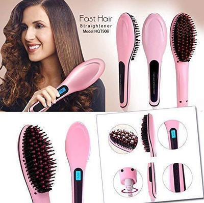 IMMUTABLE New Hair Straightener Brush Hair Electric Brush Comb Irons Hair Comb EAY26 New Hair Straightener Brush Hair Electric Brush Comb Irons Hair Comb EAY26 Hair Straightener(Multicolor)