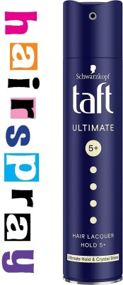 TAFT HAIR SPRAY ULTIMATE 250ML EACH SET OF 1 Hair Spray(250 ml)