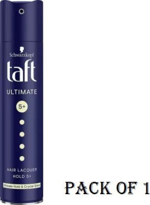 TAFT Ultimate_Hair_Lacquer - (Pack of 1) Hair Spray(250 ml)