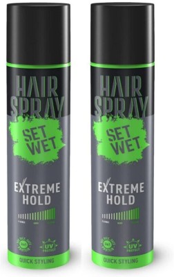 SET WET Extreme Hold Hair Spray Quick Styling Hair Spray(150 ml)