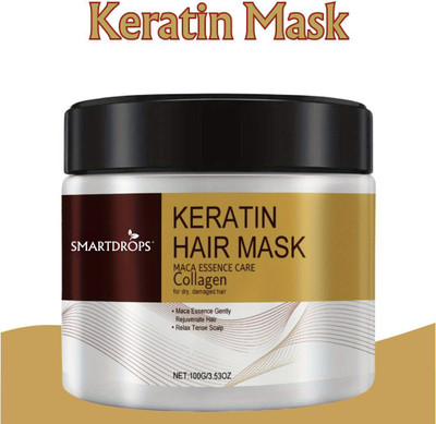 smartdrops Keratin Hair Mask for Shiny and Healthy-Looking Hair | Keratin Hair Mask for Men & Women(100 g)