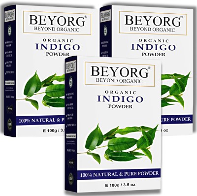 BEYORG Indigo Powder Indigofera Tinctoria For Hair Color & Care with Premium Quality(300 g)