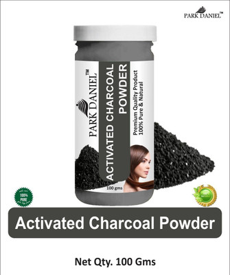 PARK DANIEL Premium Activated Charcoal Powder-For Glowing Skin and Pimples (100 gms)(100 g)