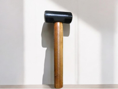 ARQEST Wooden Handle 2lb Tool Sledge Hammer with Wooden Handle 2lb Tool Arq_ab Sledge Hammer Sledge Hammer(1 kg)