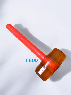 Ubod Rubber Mallet Hammer with Rubber round Head comfortable TILE Hammer SJK009 Mallet(0.4 kg)