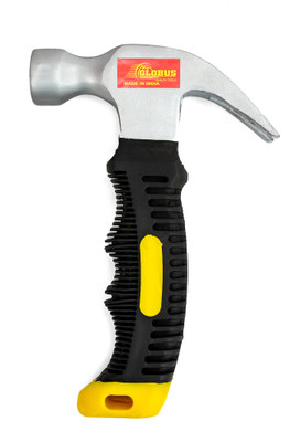 Globus Globustools 44- Heavy Duty Hammer Stubby / Mini Claw Hammers (0.30 KG) GLOBUS Curved Claw Hammer(0.3 kg)