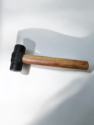 Wolzook Wooden Handle 2lb Tool Sledge Hammer with Wooden Handle 2lb Tool Wol_a2 Sledge Hammer Sledge Hammer(1 kg)
