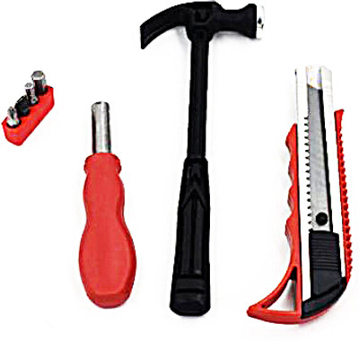 Shopper52 4PCS HELPER TOOL SET USED for Home and Professional Use Combination Screwdriver(Pack of 1)