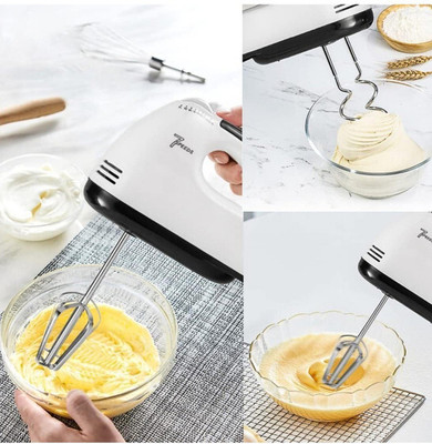 5teknova 300 W Multicolor Hand Blender(White Hand Blender (Electric Hand Mixer) klo28)