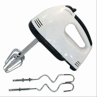 5SUPREME 100 W White Hand Blender(kitchen 100W High Speed Hand Mixer with 7 Speed (Random)asd24)