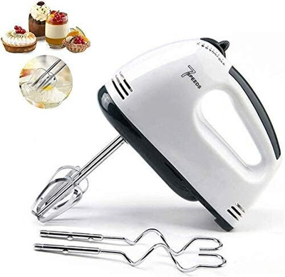 5SUPREME 100 W White Hand Blender(kitchen 100W High Speed Hand Mixer with 7 Speed (Random)asd6)