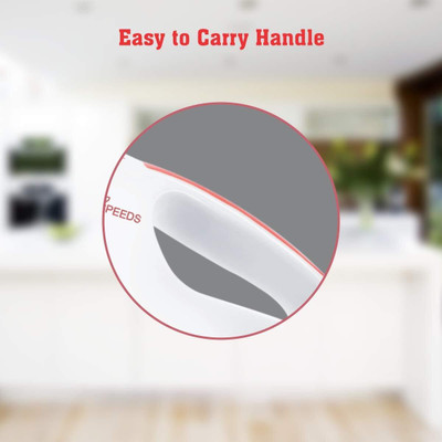 5SUPREME 100 W White Hand Blender(kitchen 100W High Speed Hand Mixer with 7 Speed (Random)asd13)
